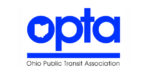 Logo of the Ohio Public Transit Association (opta).
