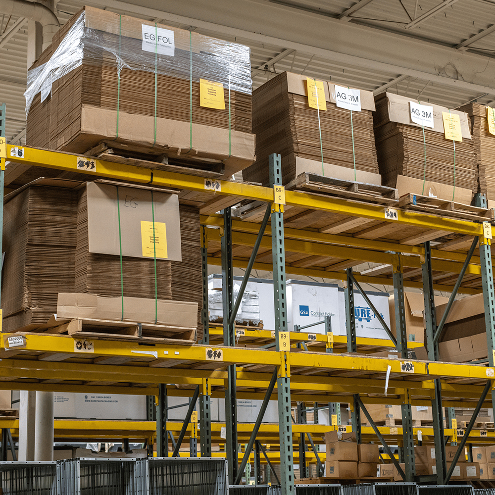Third-Party Logistics warehouse.